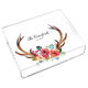 Decorated Antlers Lucite Tray Image 1 of 4